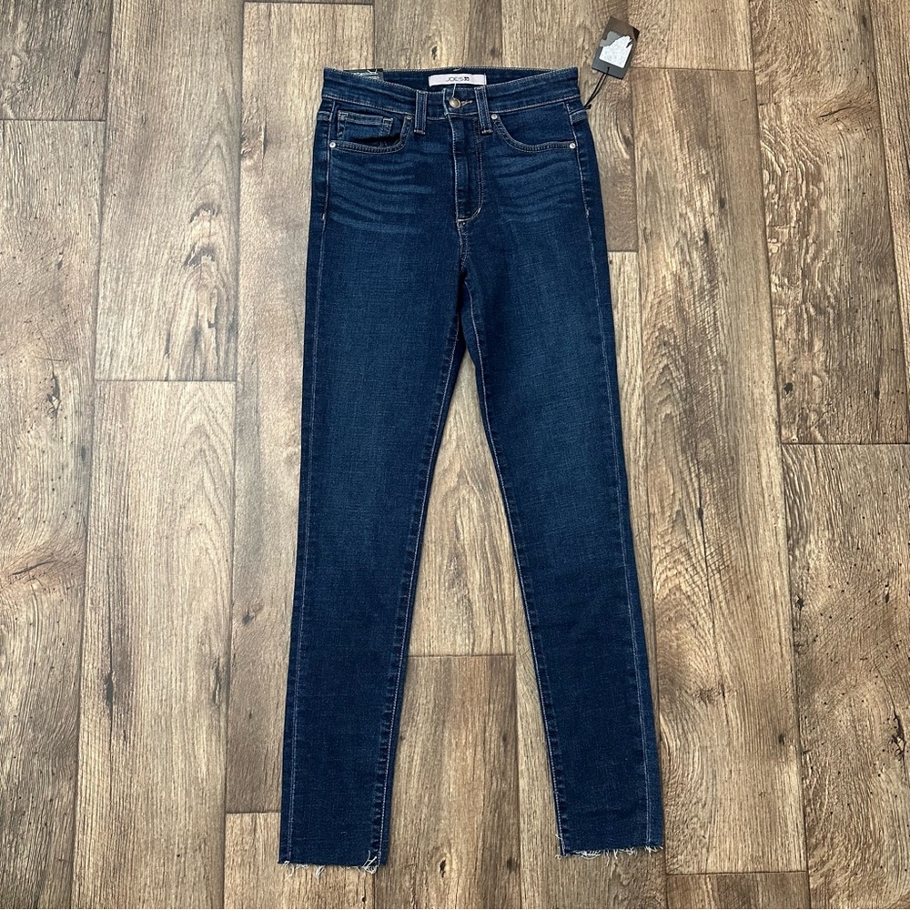 Joe’s Flawless High Rise Skinny Ankle Blue Jeans Women’s Size 24